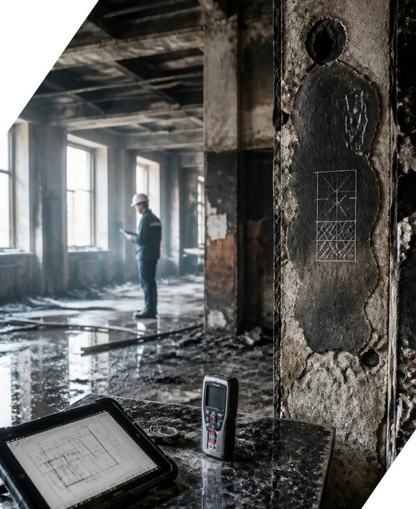 Обследование зданий после пожара в Медногорске от 15258 р. | ЭкспертизаРоссия