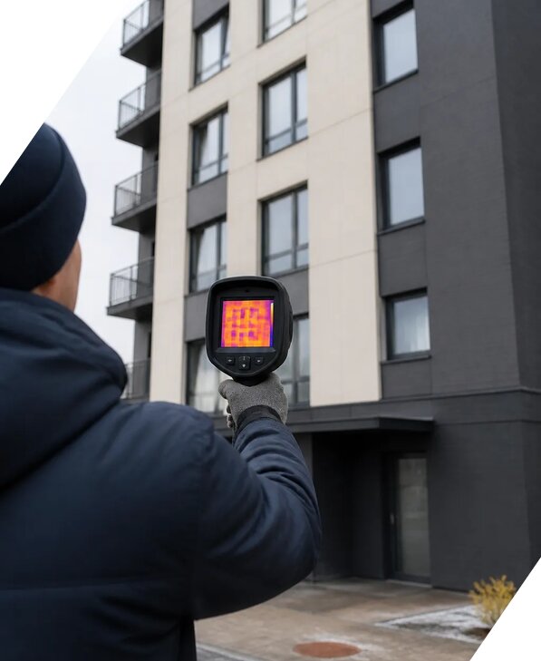 Тепловизионное обследование зданий в Медногорске от 5086 р. | ЭкспертизаРоссия