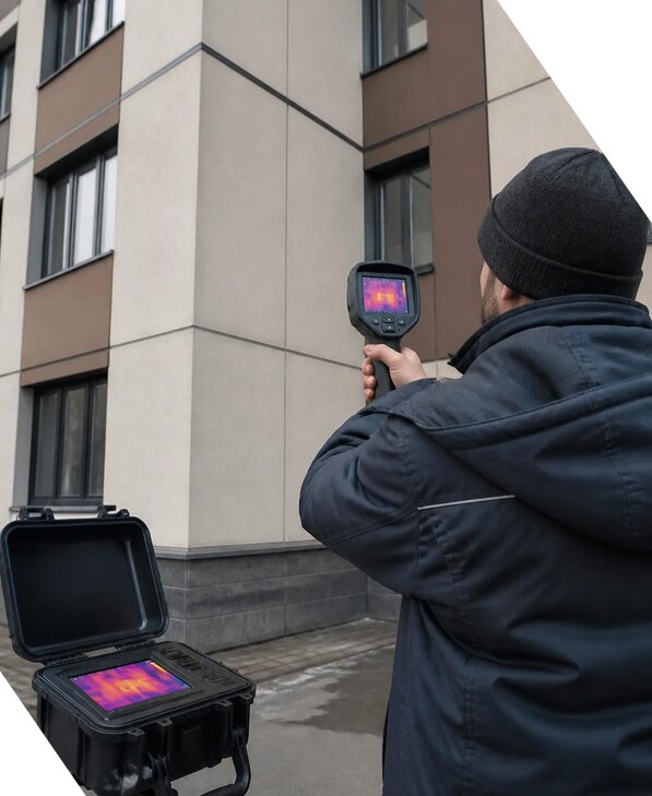 Тепловизионное обследование зданий и сооружений в Медногорске